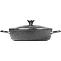 The Rock By Starfrit The Rock By Starfrit 060743-003-0000 The Rock by Starfrit 5-Quart Dutch Oven with Lid; Black 060743-003-0000